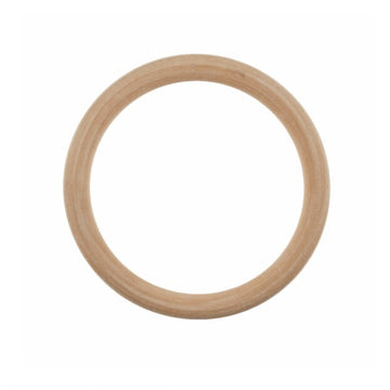 Trimits Macrame Wooden Craft Rings 10cm