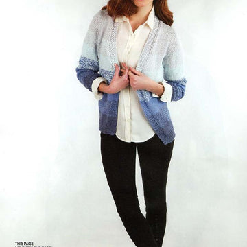 Mock Dip Dye Cardi