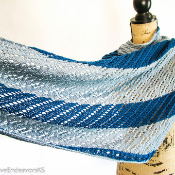 Pacioli Asymmetric Shawl