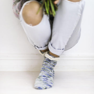 Ruffled Socks Simpel Sock Pattern