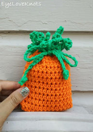 Carrot Soap Cozy or Small Gift Bag