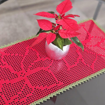 Poinsettia Table Runner