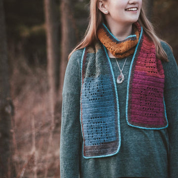 Sweeping Swirls Scarf