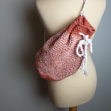 Crochet backpack