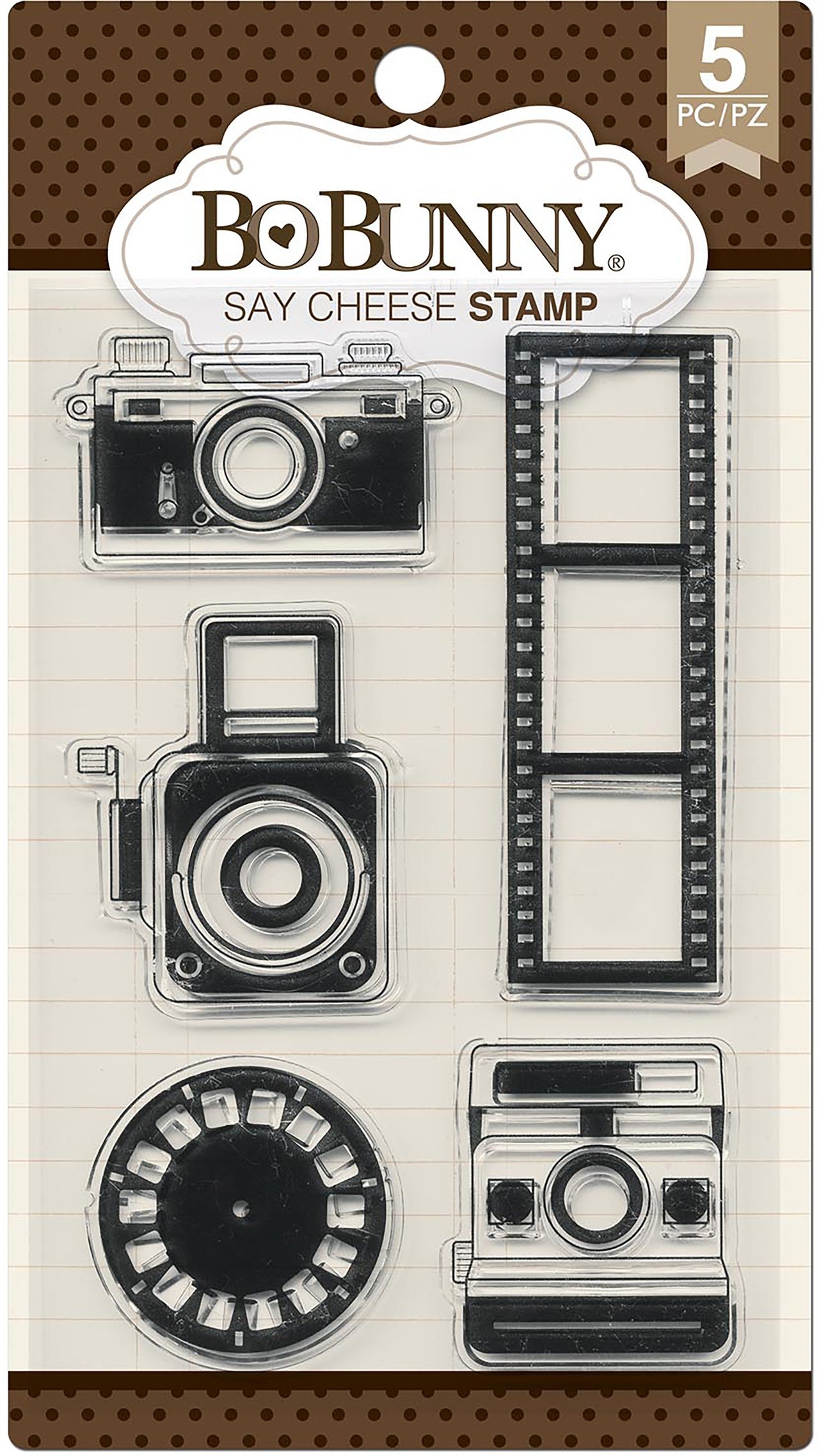American Crafts BoBunny Stamps - Say Cheese