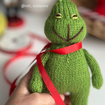 Christmas Grinch knitting pattern