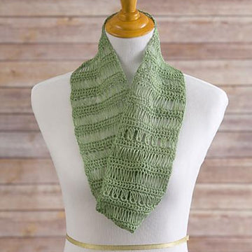 Spring Lace Infinity Scarf