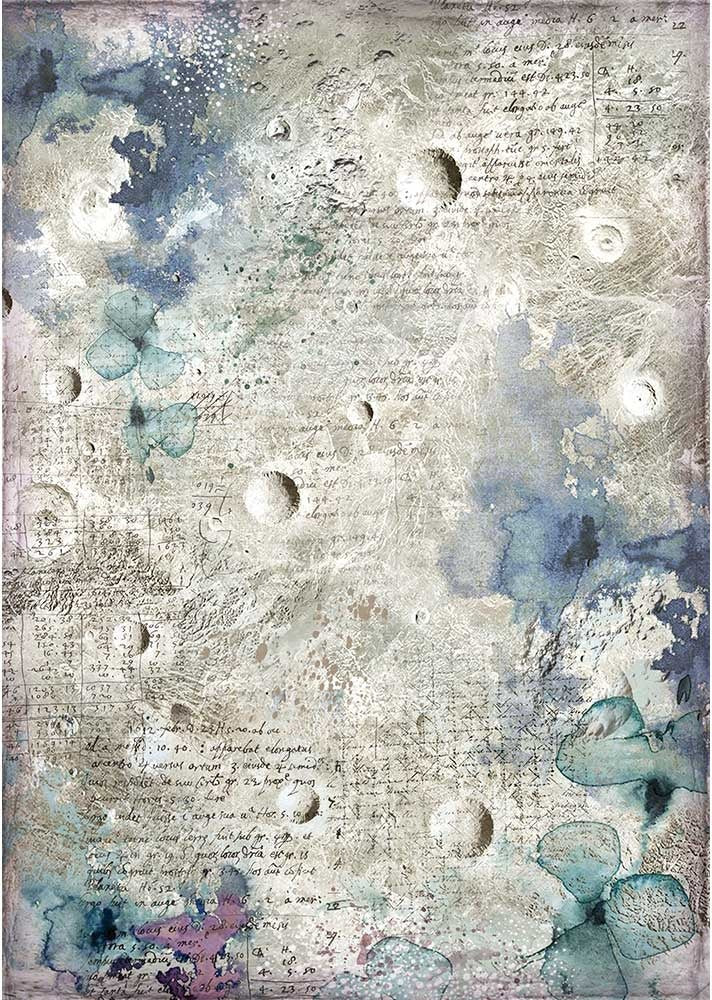 Stamperia Intl Stamperia Rice Paper Sheet A4 - Cosmos Astral