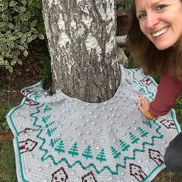 Winter Wonderland Christmas Tree Skirt