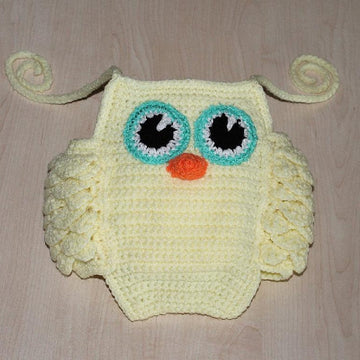 Romper Suit with Owl Detail
