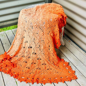 Dragonfly Freefall Shawl
