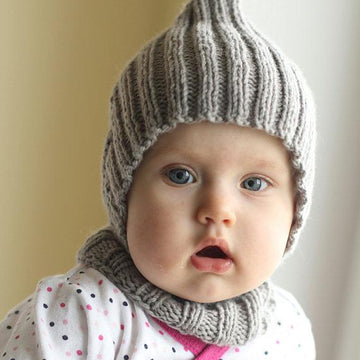 Elf Pixie Ribbed Balaclava