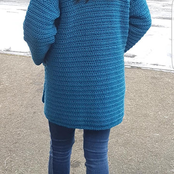 Easy 'n Comfy Lapel Cardi-Coat