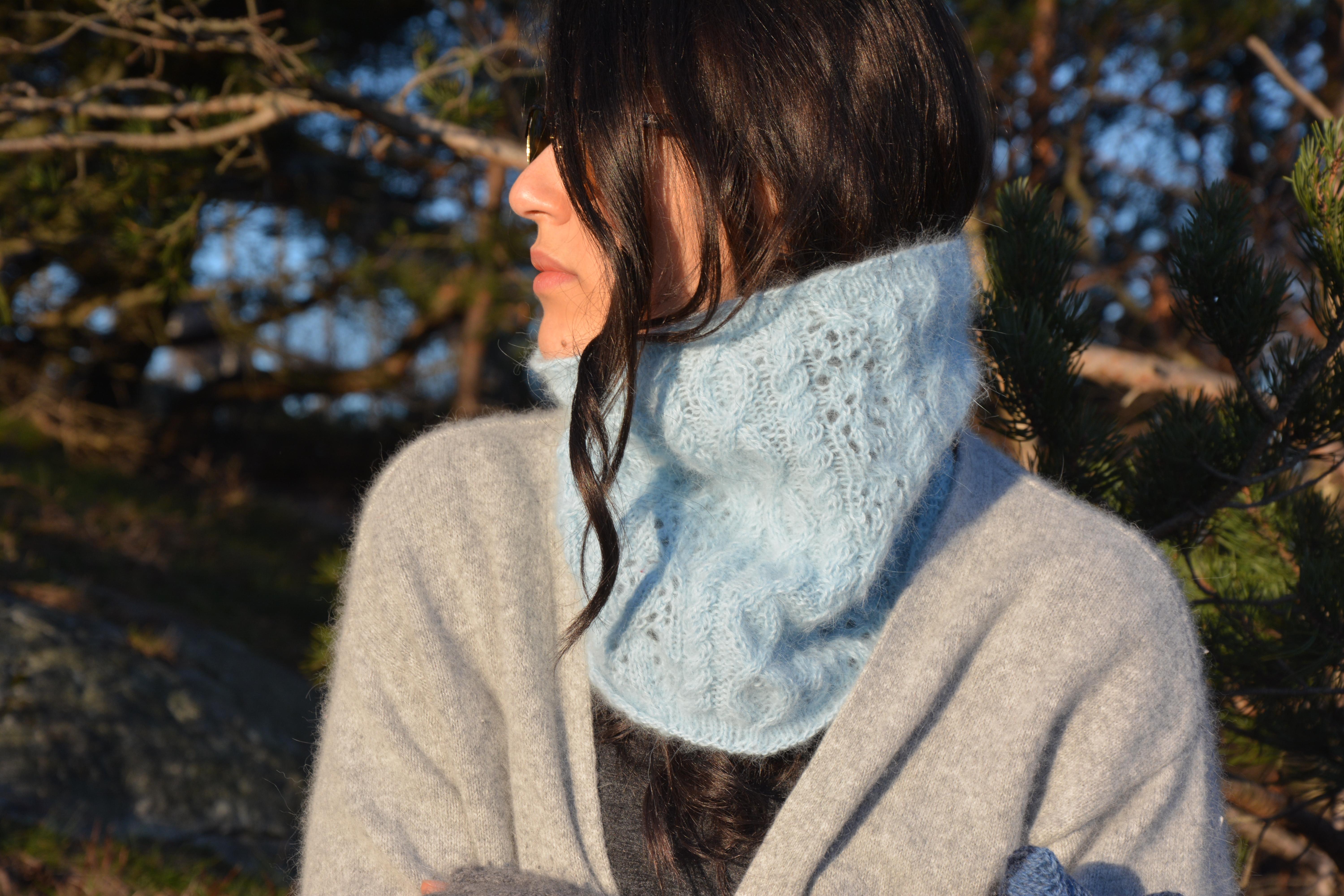 Ice Crystal Shard cowl