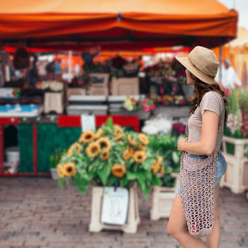 Pixy Market Tote Bag