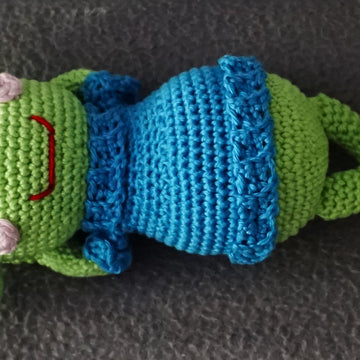 Häkelanleitung Frosch Toni der Zweite!