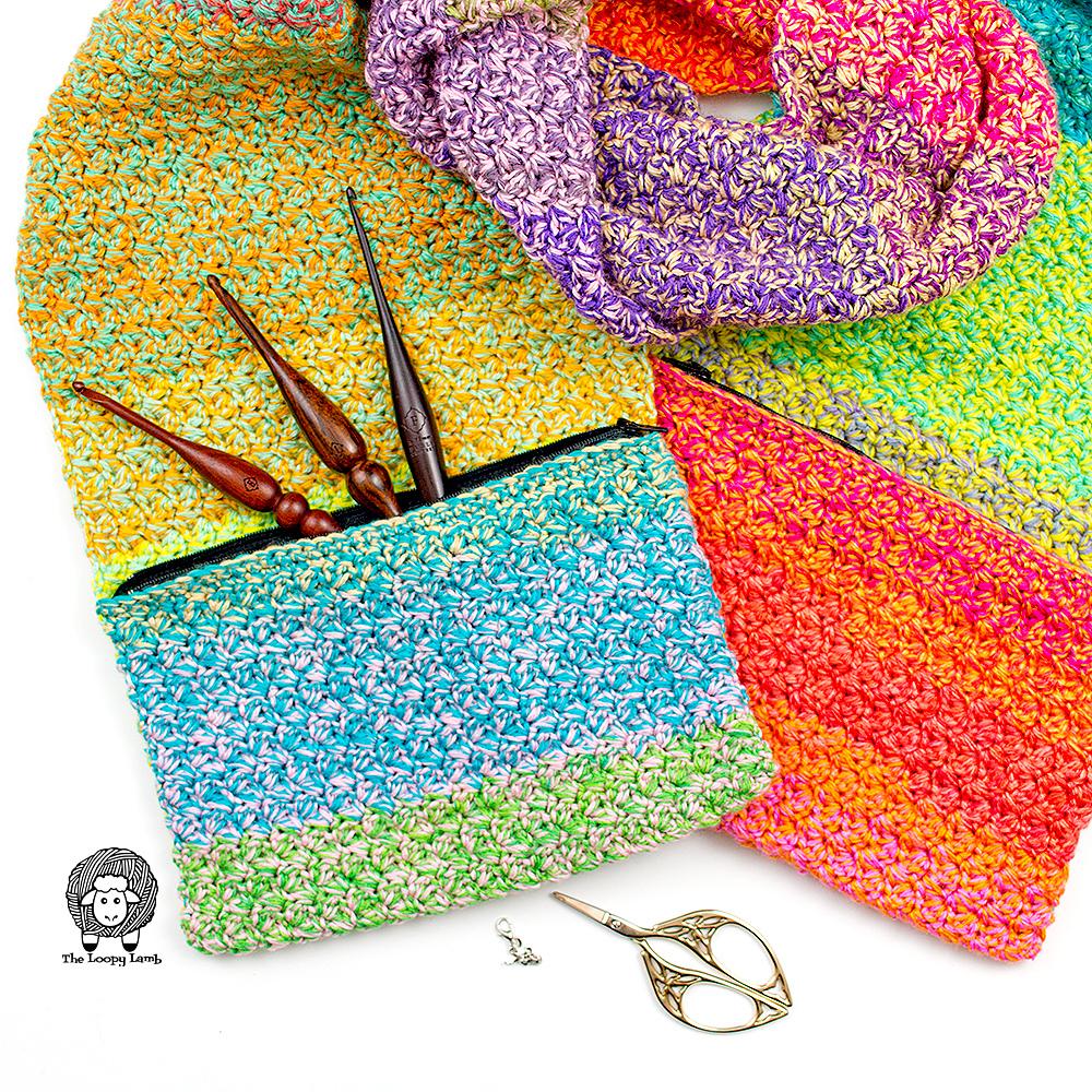 Tweedy Pocket Scarf