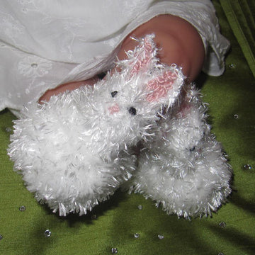 Baby Fluffy Bunny Boots