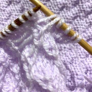 ALEXANDRA baby blanket knitting pattern