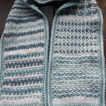 Pennywise Tunisian Scarf
