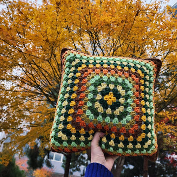 Fresh Spring Granny Cushion