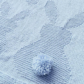 Baby Bunny Knit Blanket