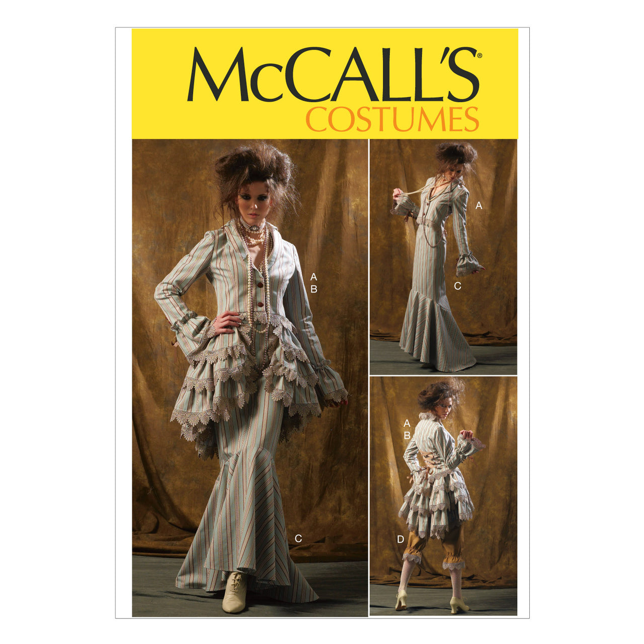 McCall's Misses' Jacket, Bustle/Capelet, Skirt and Pants M6770 - Sewing Pattern