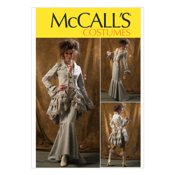 McCall's Misses' Jacket, Bustle/Capelet, Skirt and Pants M6770 - Sewing Pattern