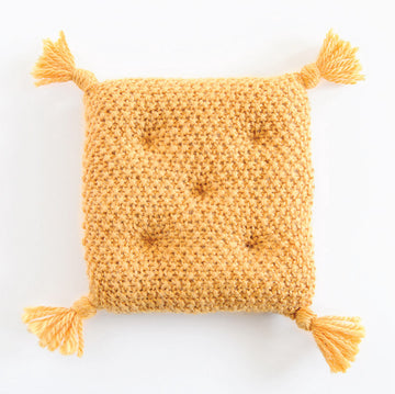 The Royal Pillow in Blue Sky Fibers Alpaca Silk - Downloadable PDF