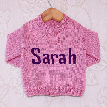 Intarsia - Sarah Moniker Chart - Childrens Sweater