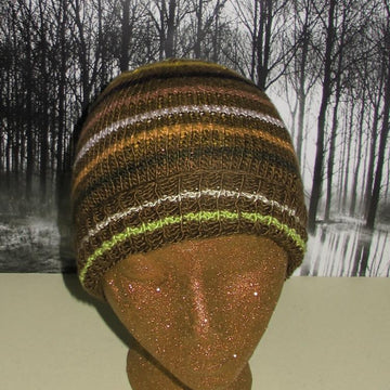 Small Stripe Beanie hat knitting pattern