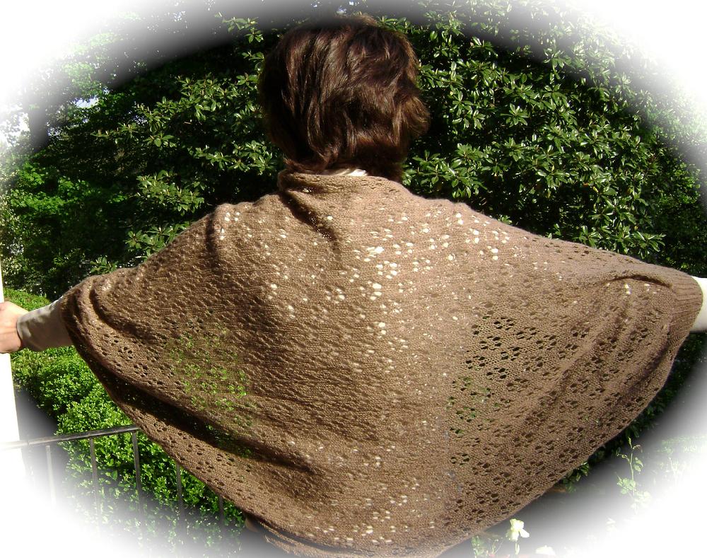 COCOA LACE SHRUG