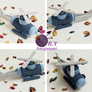 Amigurumi recycle airplanes