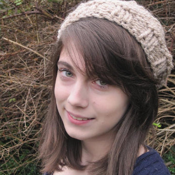 Textured Hearts Hat