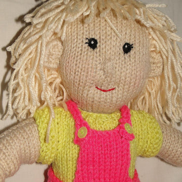 Patatina doll knitting pattern