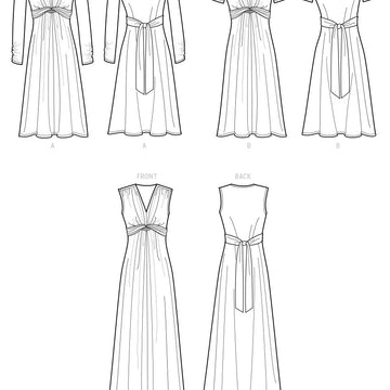 Simplicity Misses' Knit Dresses S9600 - Sewing Pattern