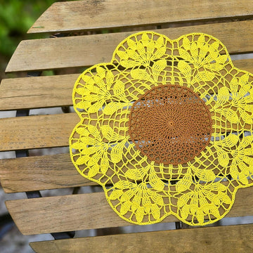 Sunflower Doily