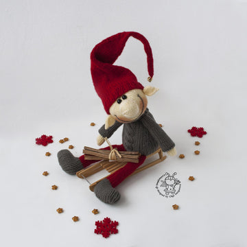 Christmas elf doll