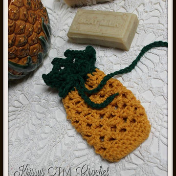 Pineapple Soap Bag