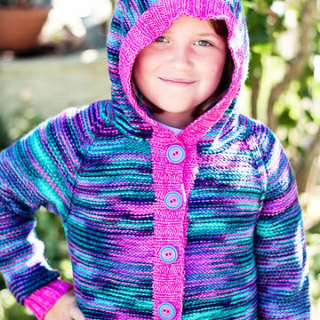 Plum Pudding Cardigan (12m-14y)