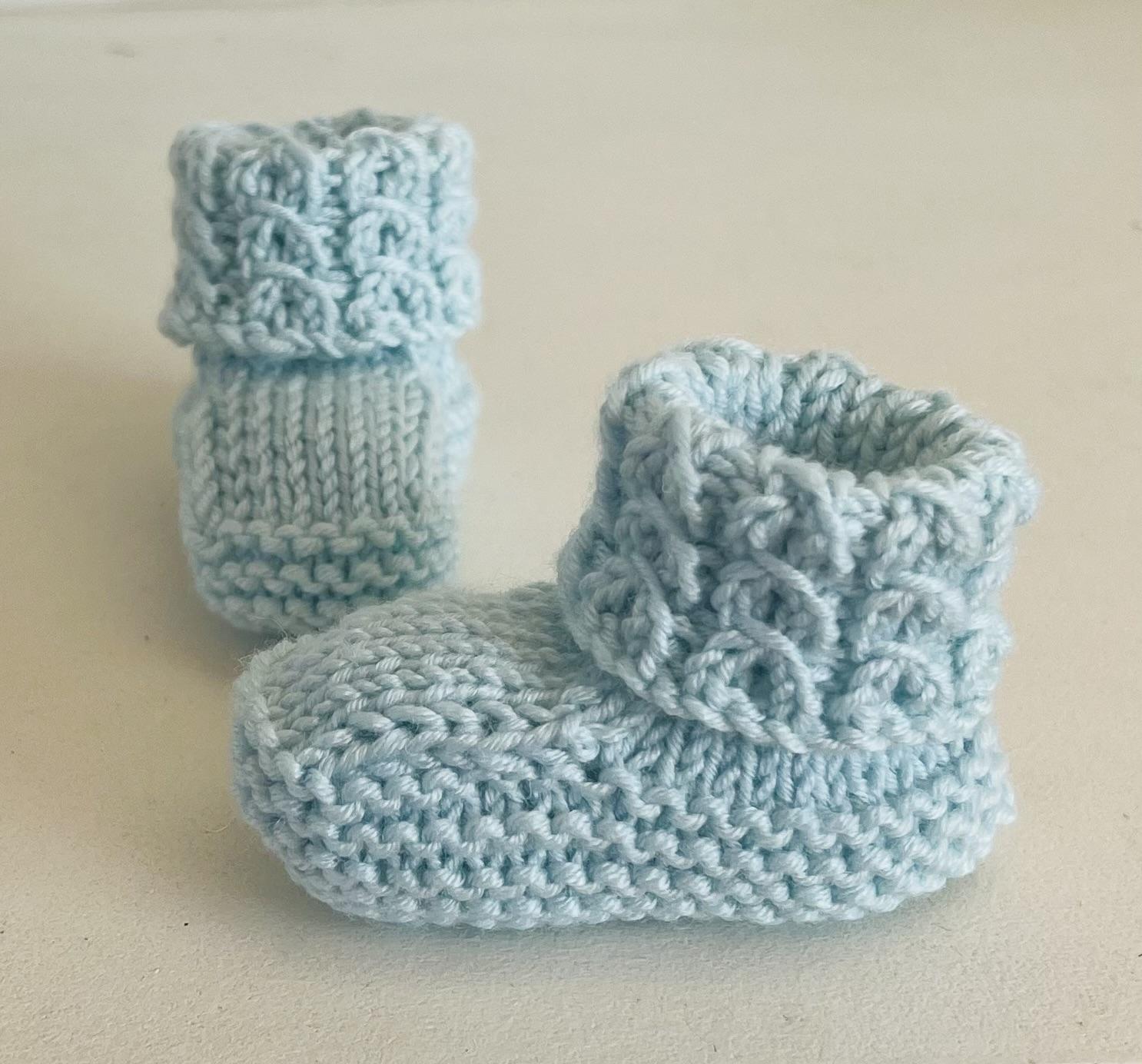 Ankle Cuff Cable Booties