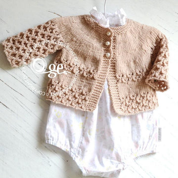 Round Yoke Cardigan - P088