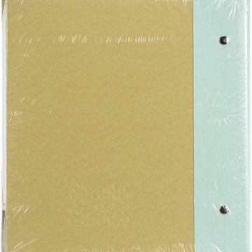 Simple Stories Sn@p! Binder 6"X8" - Robin's Egg