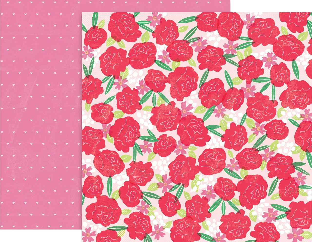 American Crafts Lucky Us Double-Sided Cardstock 12"X12" 25/Pkg - #2