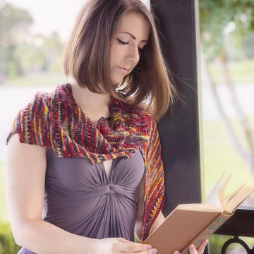 Fireside Shawl Knit