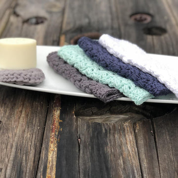 Crochet Dish Cloth - Sunnshyne Bean Dish Cloth
