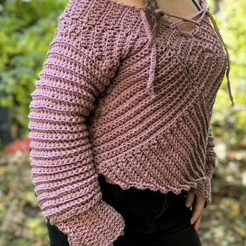 Häkelanleitung Pullover "Mystic Maze"