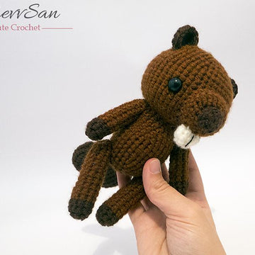 Amigurumi Woodland Critter Beaver