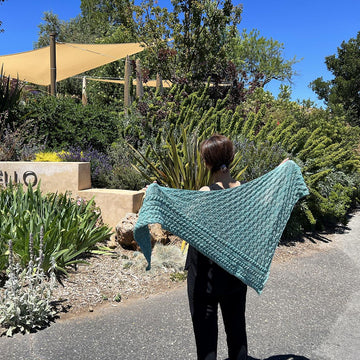 Vineyard hill shawl