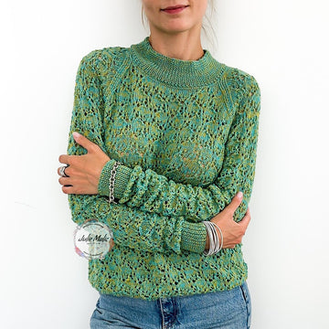 Women’s lace raglan jumper